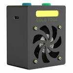 Mini Smoke Exhaust Fan with LED Lighting for Mobile Phone Soldering Maintenance