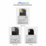 B&R IO6 iOS LCD Screen IC Flex Cable Protection & Steel Stencil Set for iPhone 11 to 13 Pro Max