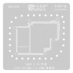 Amaoe 0.12mm Middle Layer BGA Reballing Stencil for VIVO iQOO3 5G