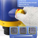 Mechanic MC10A-B4 All-in-1 0.75X-4.5X Continuous Build-in HD Digital Cameras Microscope