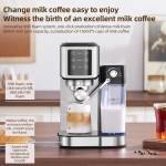 1350w electric-coffee-machine-20bar-mini-coffee-maker-with-92-smart-brew-and-automatic-milk-frothing