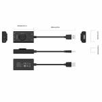 Orico SC2 Free Drive External USB Sound Card Stereo Audio Converter with Volume Adjustment