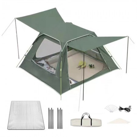 Outdoor SunProof WindProof Quick-Opening Tent Lightweight Waterproof Foldable Full-Automatic Camping Picnic Sunshade Sunscreen