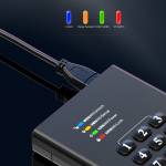 Maiwo K2568KPA 2.5-inch SATA III to USB 3.0 Max 2TB Password Locked Hard Drive Enclosure