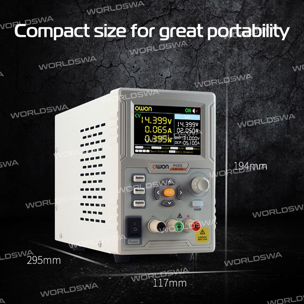 owon p4305-4603-portable-lcd-display-single-channel-linear-programmable-regulated-dc-power-supply-5