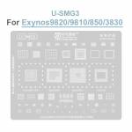 amaoe 012mm-u-smg-series-cpu-comprehensive-bga-reballing-stencil-for-samsung-exynos-cpu-4