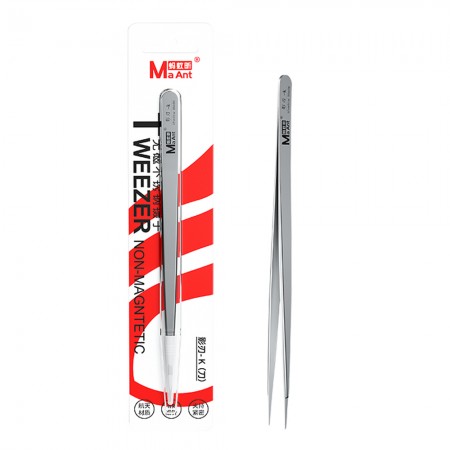 MaAnt Shadow Blade Series - Hand-Polished, Non-Magnetic Stainless Steel Tweezers