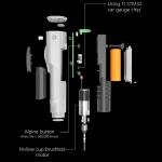 xiaodong p1-brushless-electric-screwdriver-combination-set-replaceable-batch-tip-with-charging-base-
