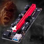USB 3.0 Graphics card dedicated PCI-E Riser Board VER009 1X to 16X GPU Adapter
