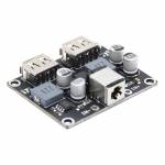 6-32V 2-way Fast Charging Buck Module Support QC3.0 Compatible with Raspberry Pi 4B & Jetson Nano