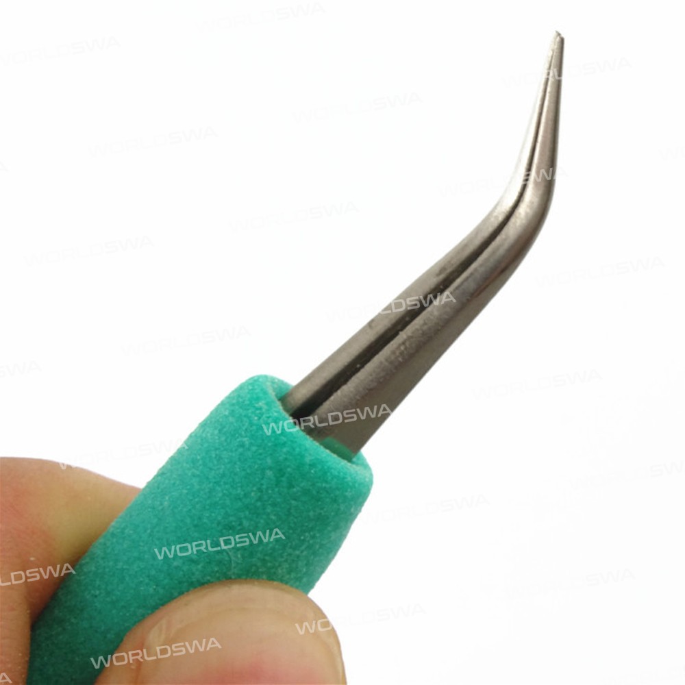 proskit antimagnetic-non-slip-precision-electroplate-tweezers-11