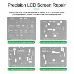 Relife RL-044 4-in-1 IP LCD Screen IC Tin Planting & Flex Cable Protection Repair Steel Stencil Set