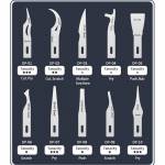 QianLi DP 10-in-1 Handmade Polished Blades for Motherboard Repair and Professional Glue Removing
