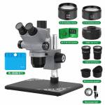 relife rl-m6t-pro-b11-65x-65x-continuous-zoom-trinocular-stereo-microscope-with-m-17-4k-hd-camera-2