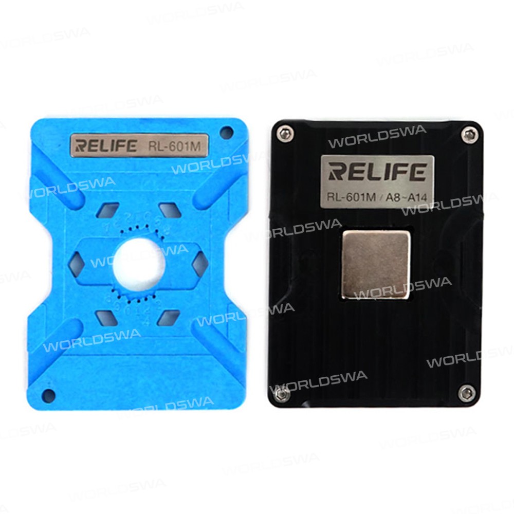 Relife RL-601M CPU Positioning Tin Planting Kit for iPhone A8 - A14
