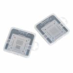 WL A14 CPU Upper and Lower in One Tin Plate Steel Net BGA Reballing Stencil With Fixed Plate