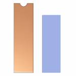 Pure Copper M.2 2280 SSD Heatsink with 6.0W/M K Thermal Pad for Computer Notebook - 2Pcs