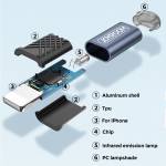 Joyroom JR-CY278 Mini Smartphone Infrared Transmitter Applicable to iPhone and Android Phones