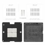 Amaoe 0.25mm DDR Series BGA Reballing Stencil Tin Planting Platform for DDR5/DDR6/BGA170/BGA180 Vide