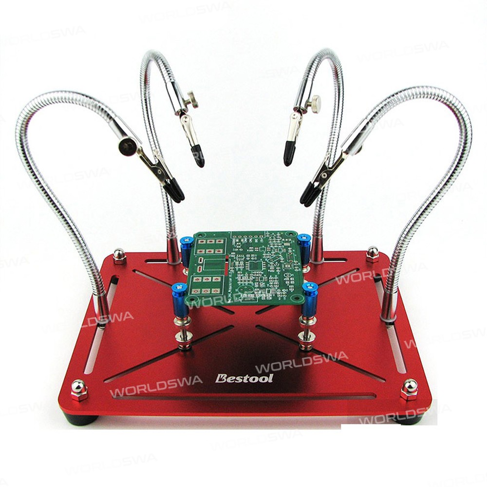 Movable Universal Fixture with Metal Base Suitable for PCB Circuit Board Repair