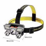 headlamp usb-rechargeable-ultra-bright-5-led-4-modes-10