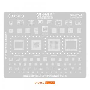 only U-QSD2 Stencil/1Pcs