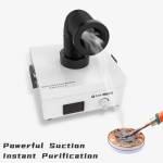 2UUL Desktop Filter Fume Extractor Air Cleaner Smoking Instrument