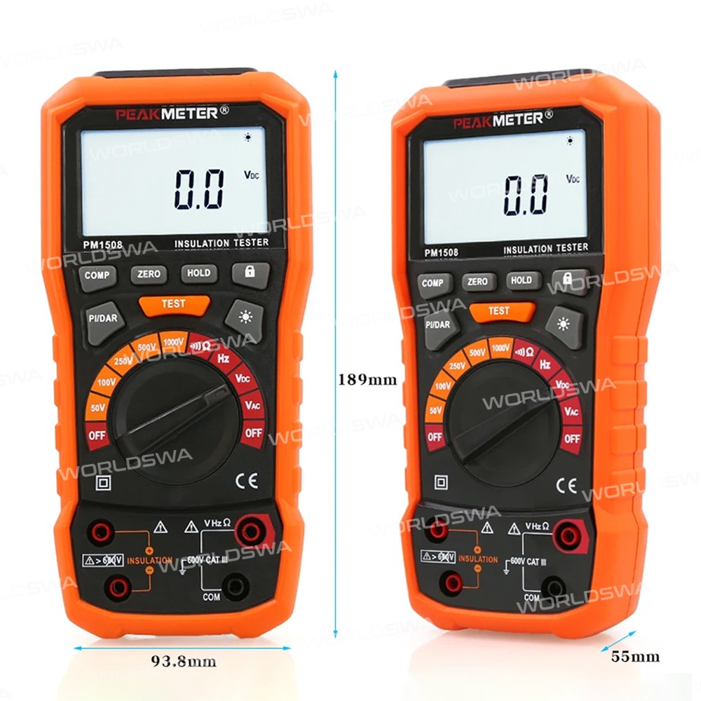 peakmeter pm1508-handheld-100g-high-precision-insulation-resistance-tester-9