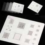 MiJing 3D A9 BGA Reballing Stencil Plant Tin Steel Net for iPhone 6S 6S Plus