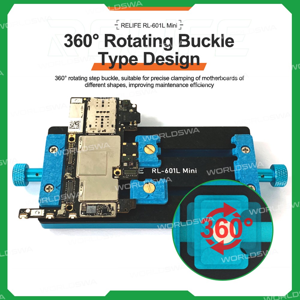 relife rl-601l-mini-360-rotating-buckle-type-motherboards-fixture-10