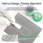 relife rl-044-iphone-series-cpu-tin-planting-steel-mesh-set-3