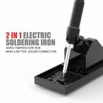 Kailiwei 3102D 2-in-1 LED Digital Soldering Station with Hot Air Gun and Electric Welding Iron For P
