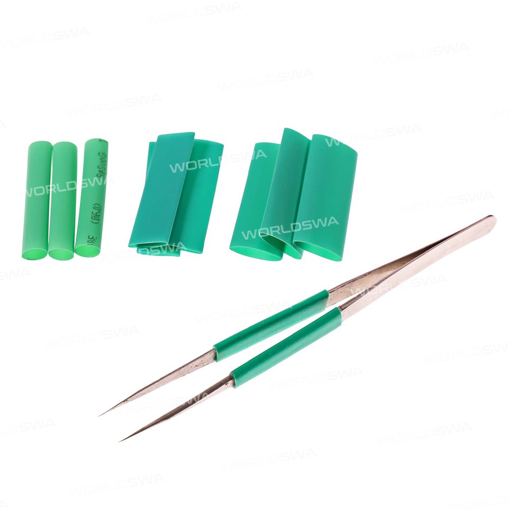 2UUL Multiple Specifications Polyolefin Pre-cut Heat Shrink Tubing - 200Pcs