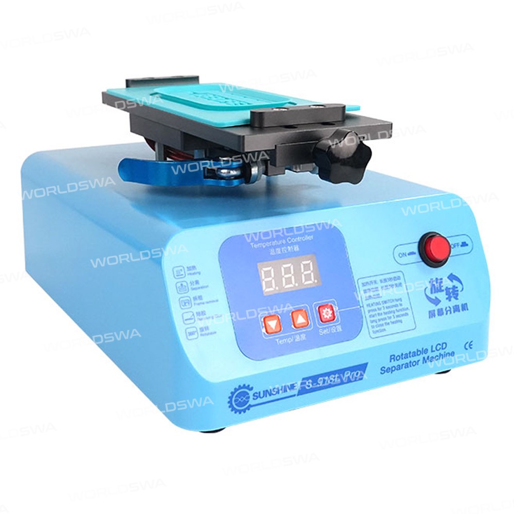 sunshine s-918l-pro-85-inch-360-rotary-screen-heating-separator-for-lcd-screen-separation-5