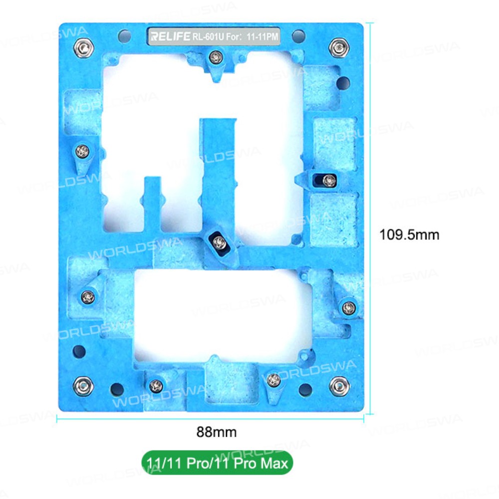 Relife RL-601U Precision Positioning Clamp Fixture Platform with Base for iPhone X - 12 Max Pro