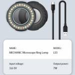 mechanic ls3-7w-tri-color-eye-protection-microscope-ring-lamp-for-most-stereo-microscopes-6