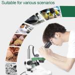 BST-X5 7-45X Continuous Zoom Binocular Stereo Microscope for Watching CPU Motherboard Chip PCB Solde