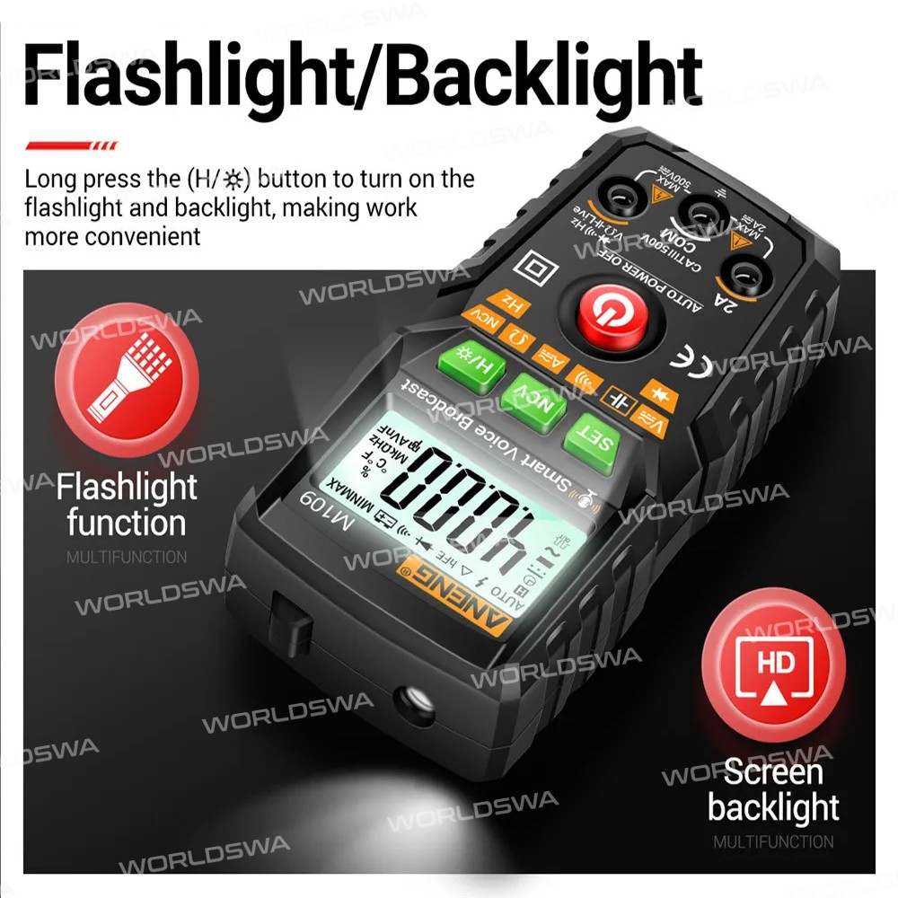 aneng m109-4000-intelligent-anti-burning-count-digital-multimeter-with-voice-announcement-5