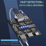 Mechanic DT3 USB Data Cable On-Off Detection Test Board for Lightning Micro Type-C Port Cable Data C
