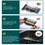 Ugreen CM302 PCI-E to M2 NVME&NGFF Single-bay / Dual-bay Riser Expansion Card Support PCI-E4.0