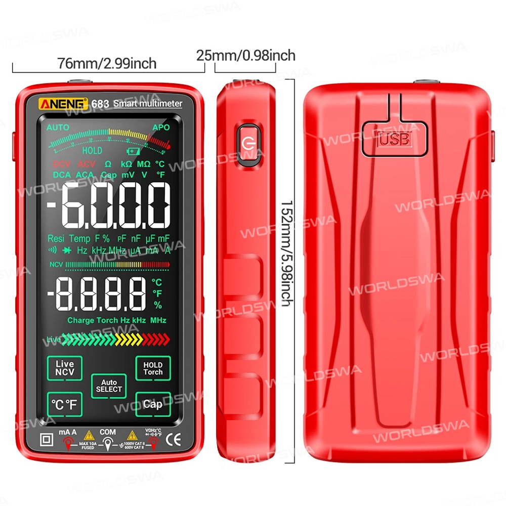 aneng 683-6000-counts-ac-dc-high-end-touch-smart-multimeter-with-ncv-temp-testing-11
