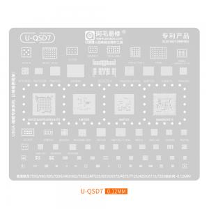 only U-QSD7 Stencil/1Pcs