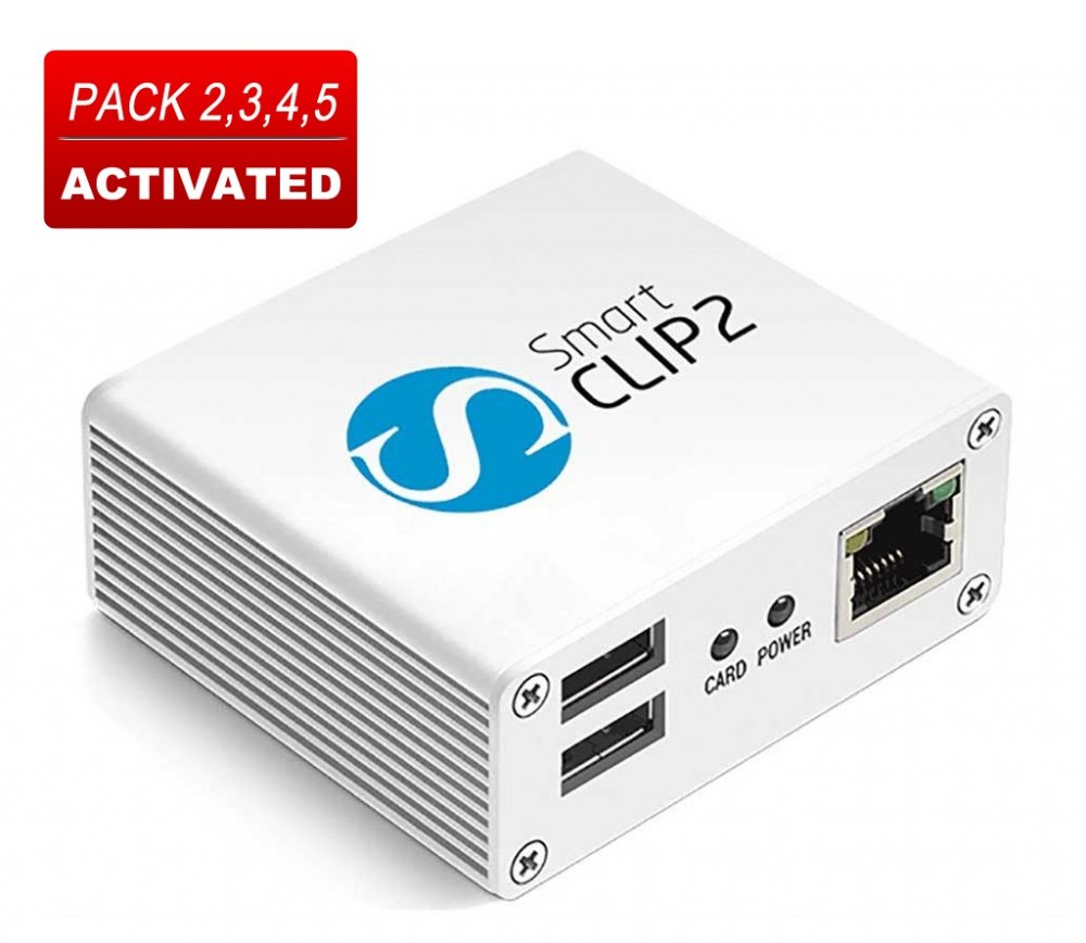 Smart-Clip 2 Basic Set with Packs 2, 3, 4, 5,6,7 Activated + 9pcs Cables