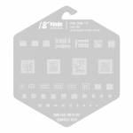 18 Kinds CPU BGA IC Reballing Stencil Kits for Samsung Phones