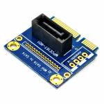 mSATA to SATA 7Pin PCI-E Upright Extension Converter Card for 2.5 / 3.5 inch HDD SSD