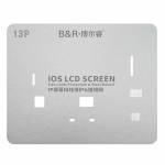 B&R IO6 iOS LCD Screen IC Flex Cable Protection & Steel Stencil Set for iPhone 11 to 13 Pro Max