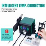 yihua 938bd-ii-2-in-1-810w-intelligent-digital-display-hot-air-gun-soldering-station-10