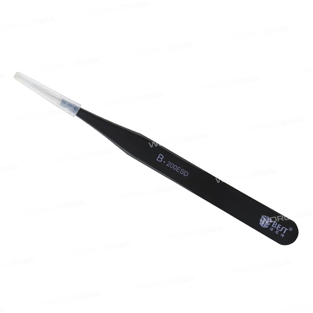 BST-200ESD Anti-static Precision Soldering Straight Tip Tweezers