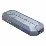 Orico M2VG01 M.2 to USB Type C 3.1 Gen2 10Gbps RGB NVMe SSD Enclosure