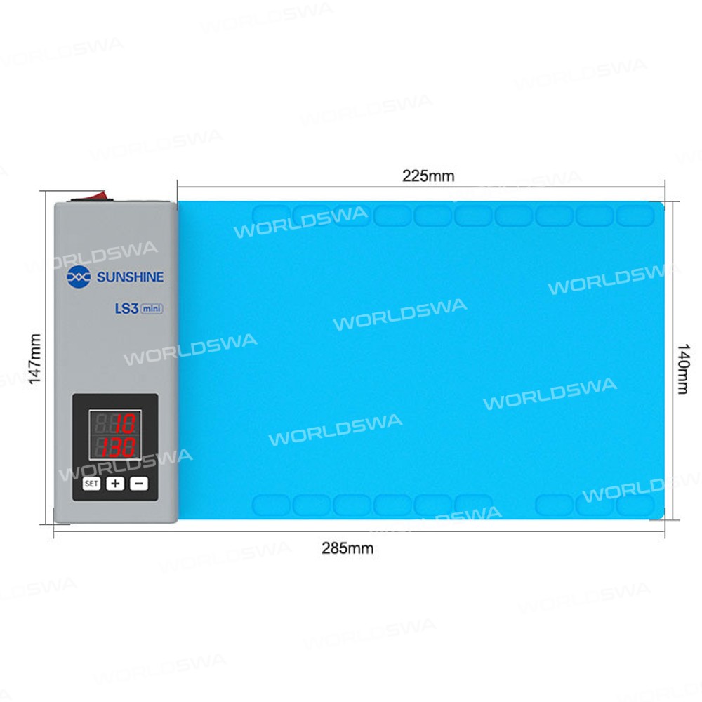 sunshine ls3-mini-105-inch-lcd-screen-remover-heating-separator-pad-7